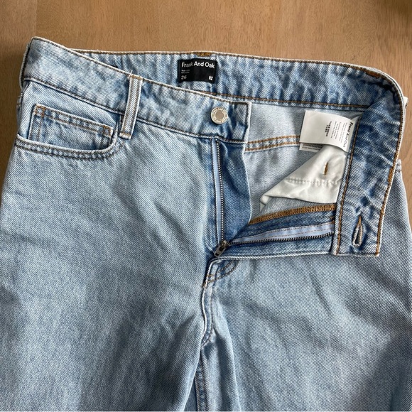 Frank and Oak Wide Leg Courtney Jeans - Picture 4 of 9